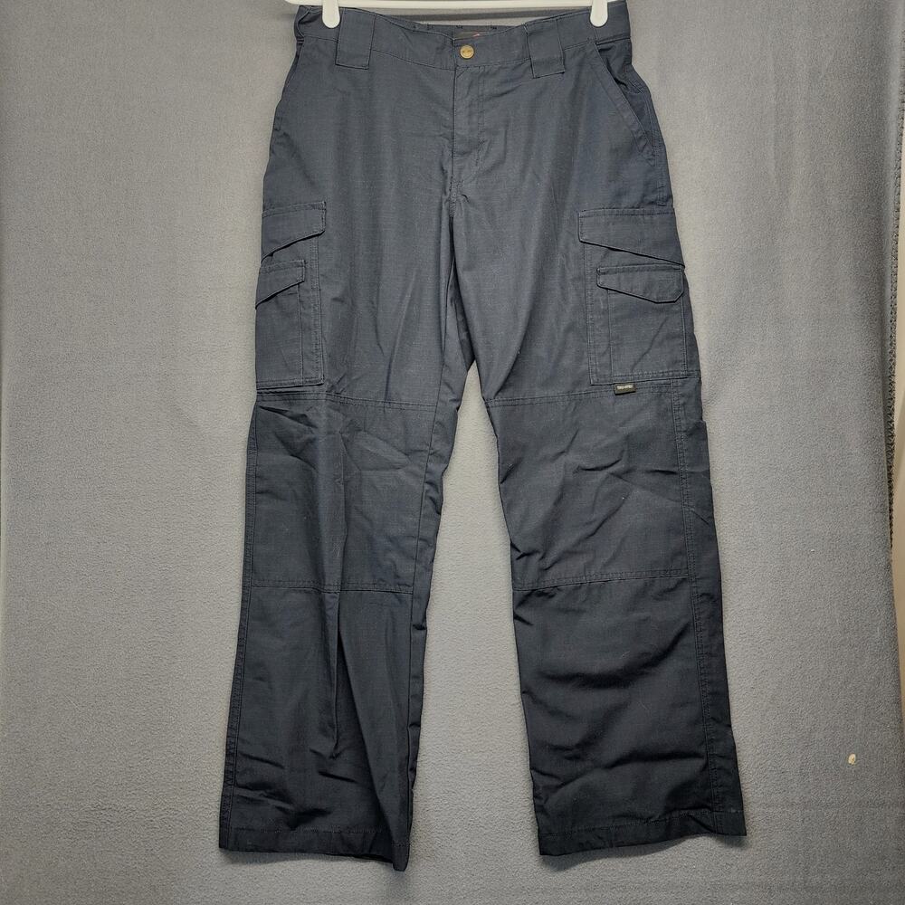 Tru Spec Pants Women 10 Blue Tactical Utility Cargo Rip Stop Uniform Employee